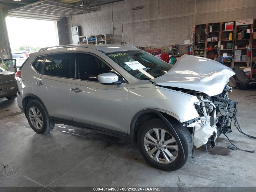 2015 Nissan Rogue S/Sl/Sv VIN: KNMAT2MT2FP537321 Lot: 40164980