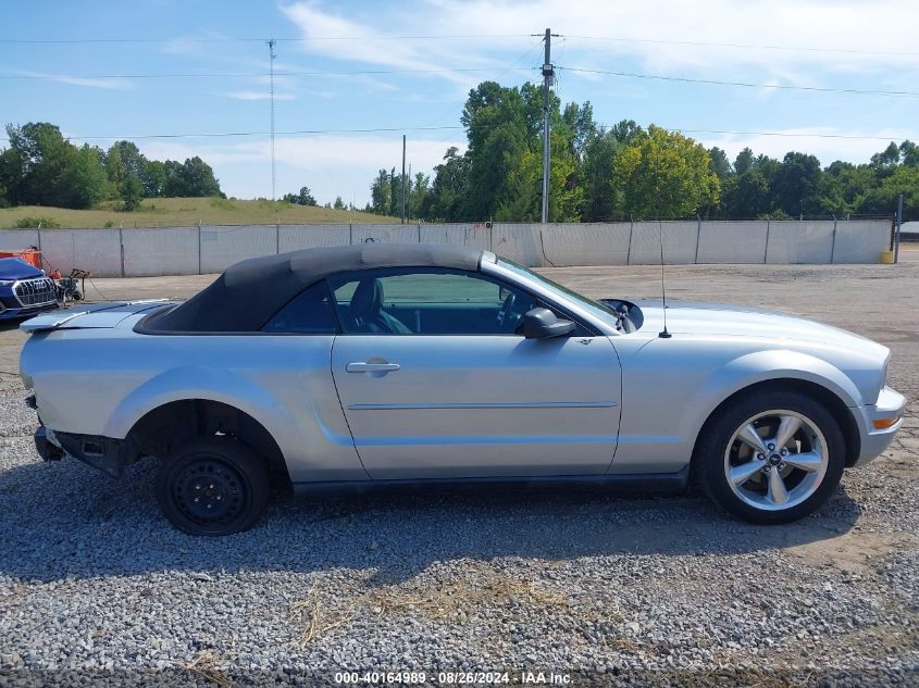 2007 Ford Mustang V6 Deluxe/V6 Premium VIN: 1ZVFT84N575293944 Lot: 40164989