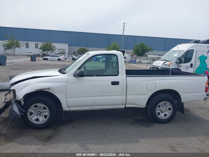 2004 Toyota Tacoma VIN: 5TENL42N34Z442502 Lot: 40164991