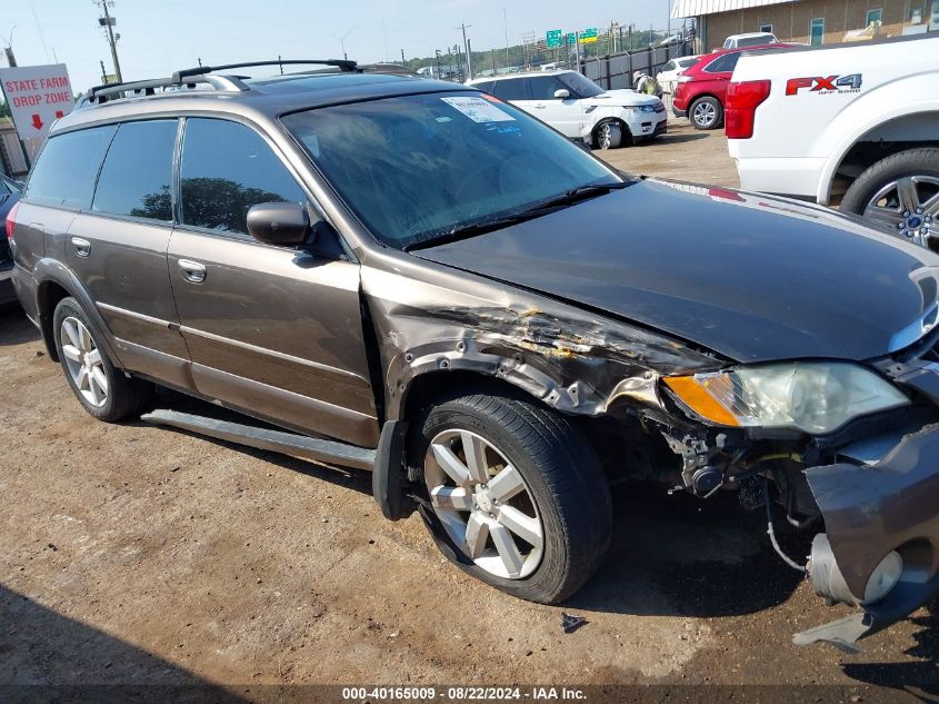 2008 Subaru Outback 2.5I Limited/2.5I Limited L.l. Bean Edition VIN: 4S4BP62C987335268 Lot: 40165009