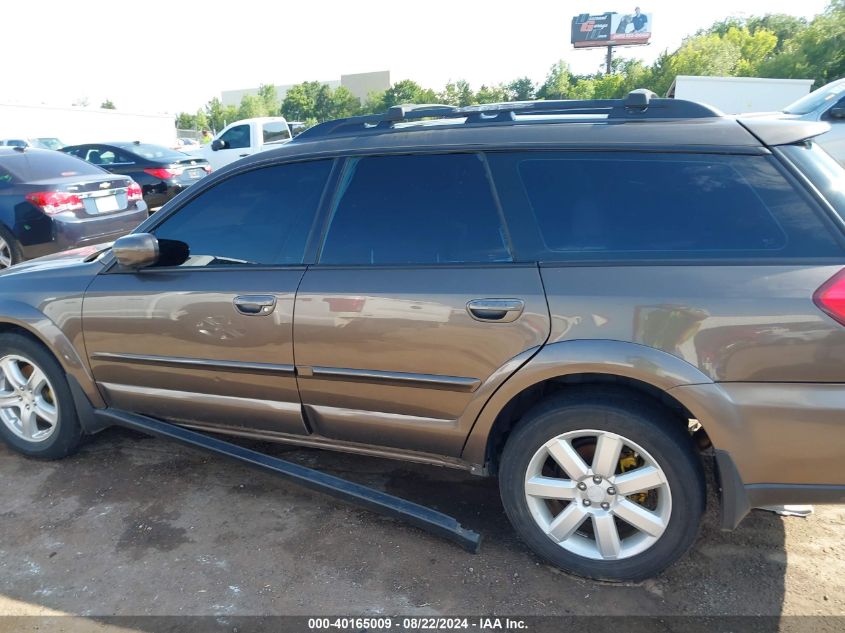 2008 Subaru Outback 2.5I Limited/2.5I Limited L.l. Bean Edition VIN: 4S4BP62C987335268 Lot: 40165009