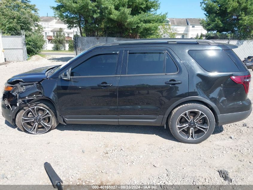 2015 Ford Explorer Sport VIN: 1FM5K8GT5FGB15154 Lot: 40165027