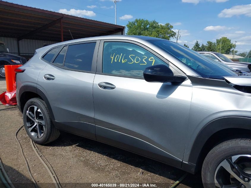 2024 Chevrolet Trax Fwd 1Rs VIN: KL77LGE29RC154868 Lot: 40165039