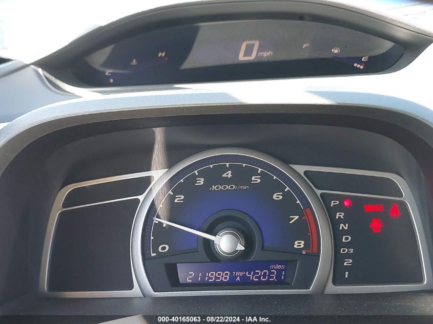 2008 Honda Civic Sdn Lx VIN: 1HGFA16538L021310 Lot: 40165063