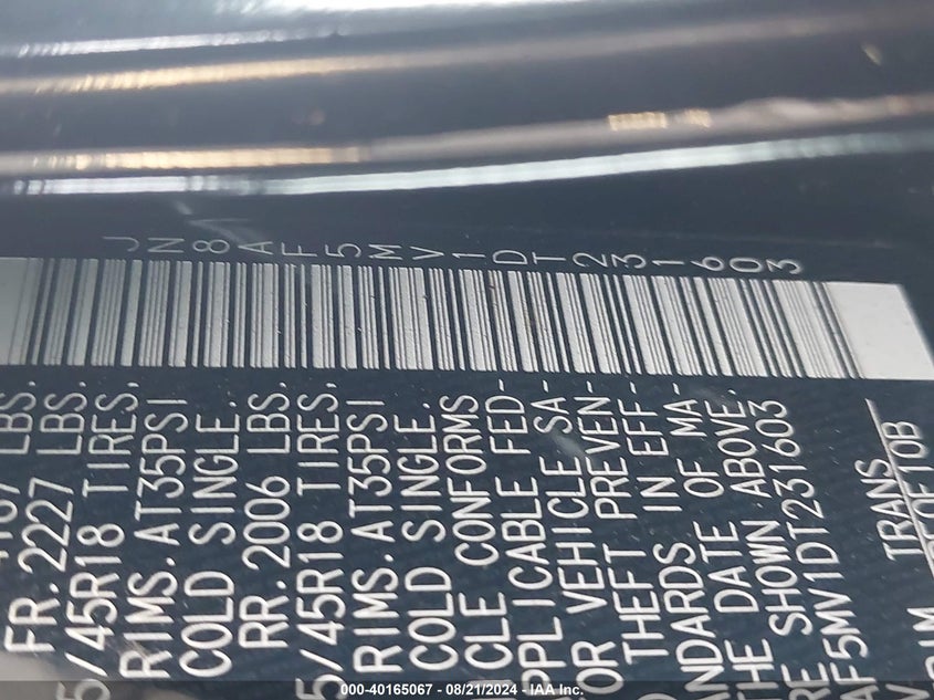 2013 NISSAN JUKE NISMO - JN8AF5MV1DT231603