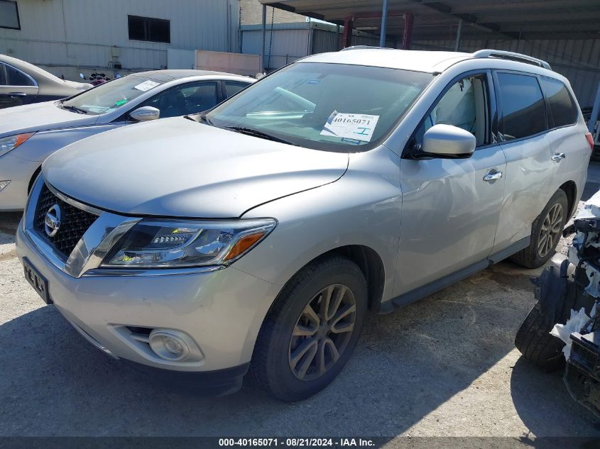 2016 Nissan Pathfinder S/Sv/Sl/Platinum VIN: 5N1AR2MN8GC646418 Lot: 40165071