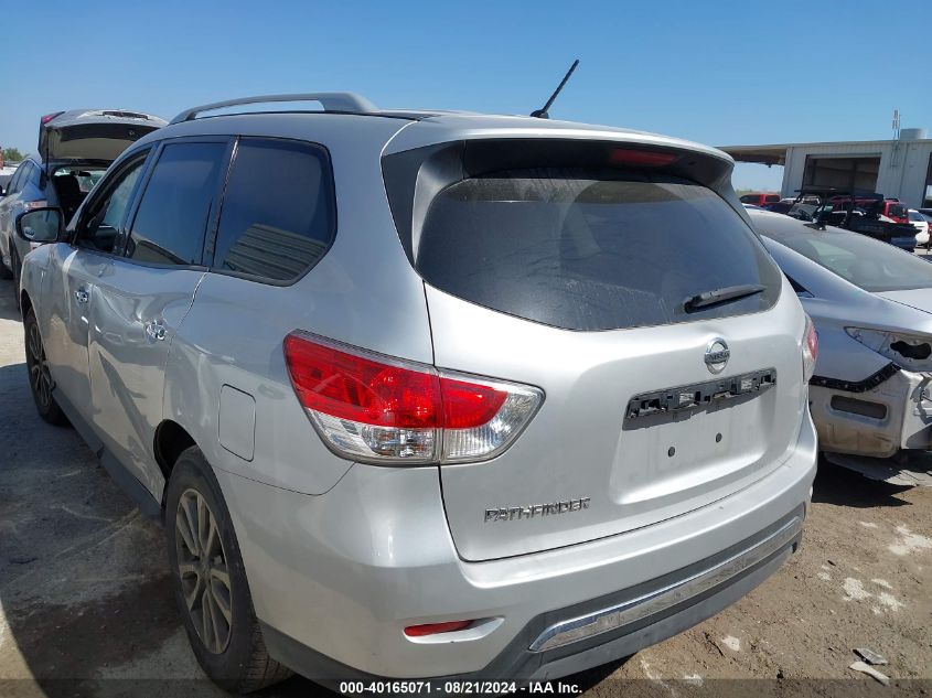 2016 Nissan Pathfinder S/Sv/Sl/Platinum VIN: 5N1AR2MN8GC646418 Lot: 40165071