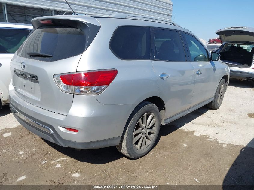 2016 Nissan Pathfinder S/Sv/Sl/Platinum VIN: 5N1AR2MN8GC646418 Lot: 40165071