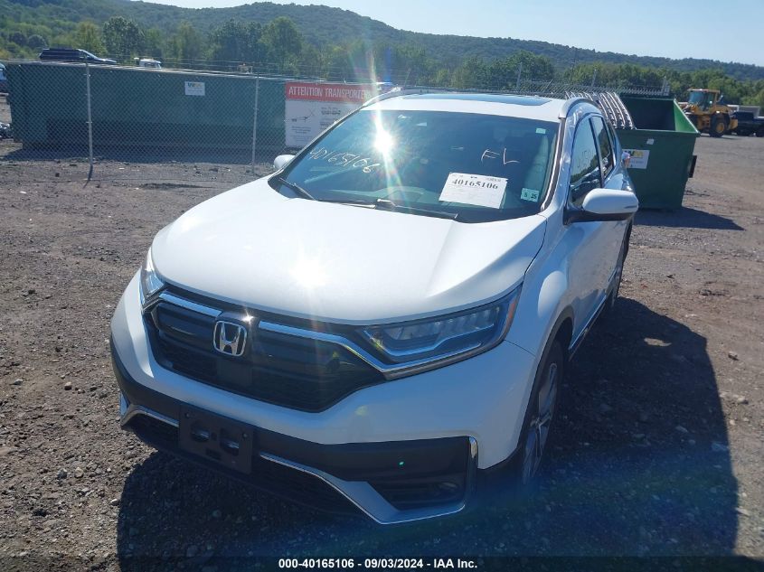 2020 Honda Cr-V Awd Touring VIN: 2HKRW2H9XLH606014 Lot: 40165106