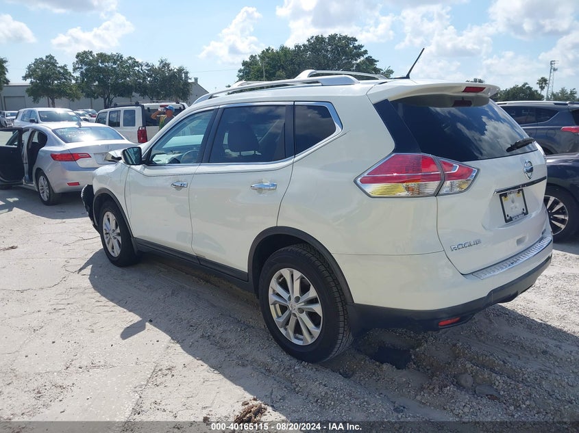 2016 NISSAN ROGUE SV - KNMAT2MT6GP686509