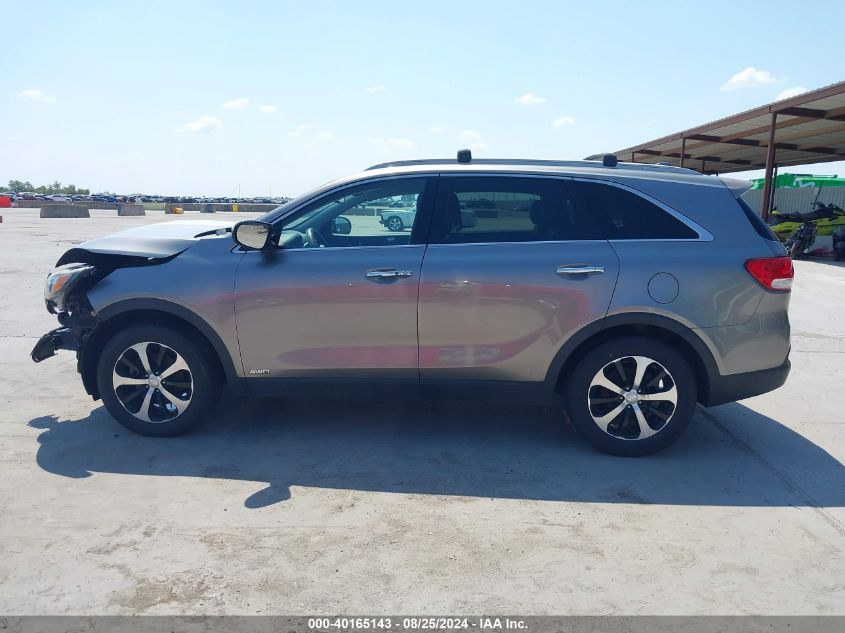 2016 Kia Sorento 2.0T Ex VIN: 5XYPHDA19GG031855 Lot: 40165143