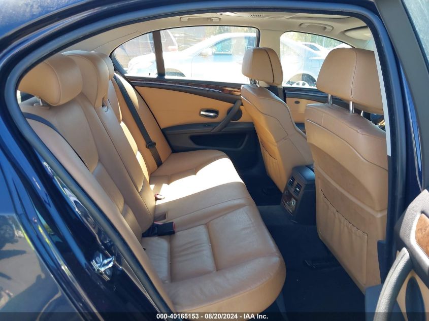 2008 BMW 528I VIN: WBANU53548BY65176 Lot: 40165153