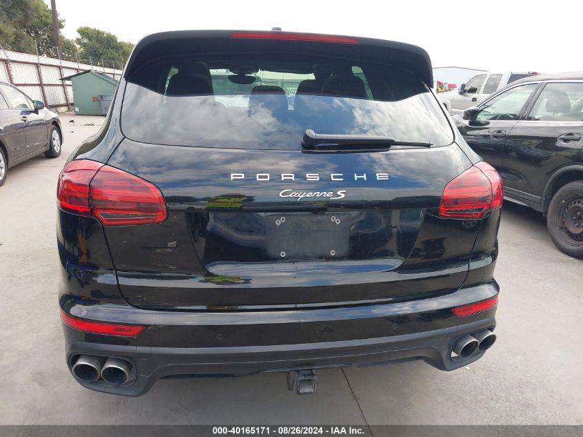 2017 Porsche Cayenne S VIN: WP1AB2A2XHLA50813 Lot: 40165171