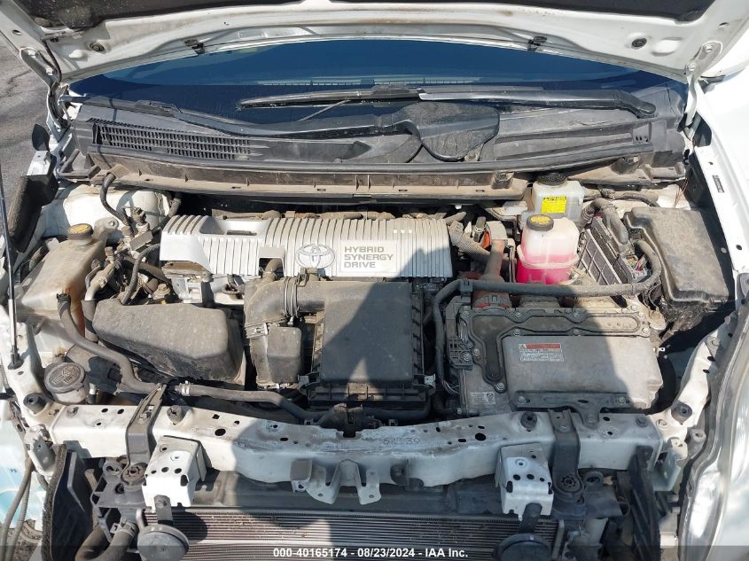 2012 Toyota Prius Two VIN: JTDKN3DU2C1511653 Lot: 40165174