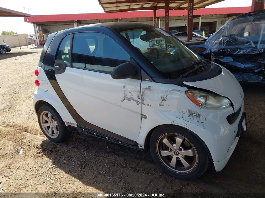 2012 Smart Fortwo Passion/Pure VIN: WMEEJ3BA0CK550416 Lot: 40165176