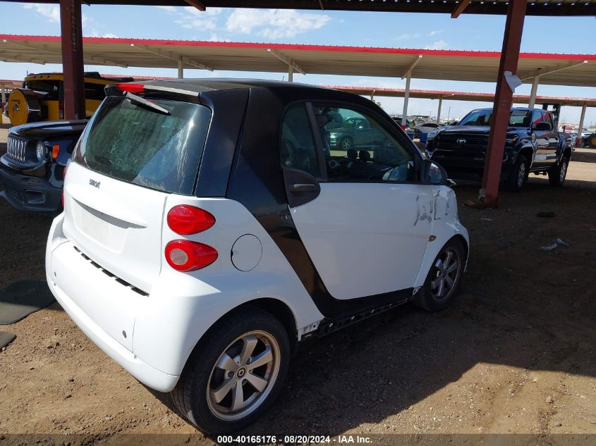 2012 Smart Fortwo Passion/Pure VIN: WMEEJ3BA0CK550416 Lot: 40165176