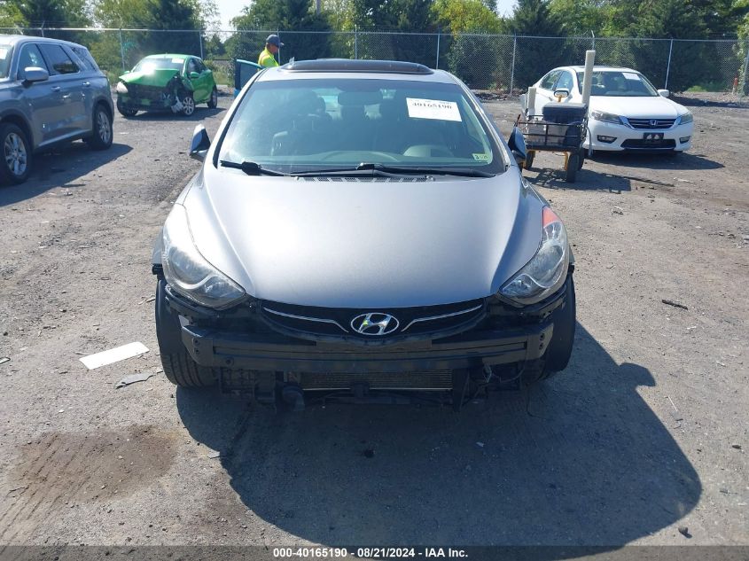 2013 Hyundai Elantra Gls/Limited VIN: KMHDH4AE0DU508605 Lot: 40165190