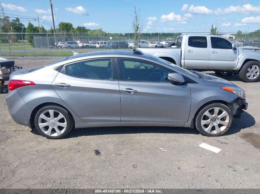 2013 Hyundai Elantra Gls/Limited VIN: KMHDH4AE0DU508605 Lot: 40165190