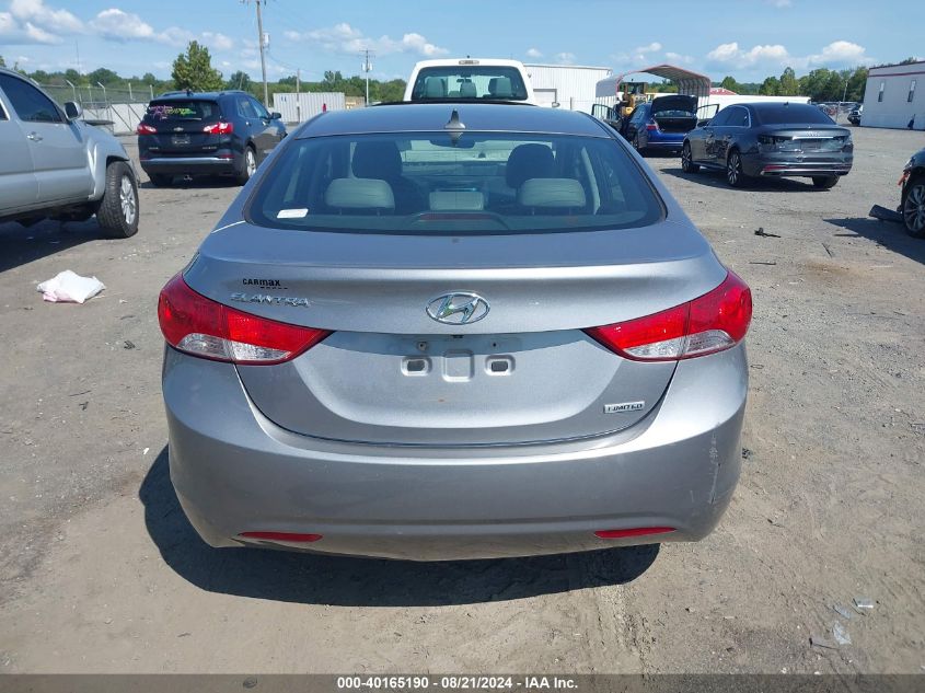 2013 Hyundai Elantra Gls/Limited VIN: KMHDH4AE0DU508605 Lot: 40165190