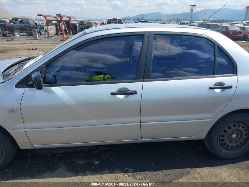 2006 Mitsubishi Lancer Es/Se VIN: JA3AJ26E26U054528 Lot: 40165201