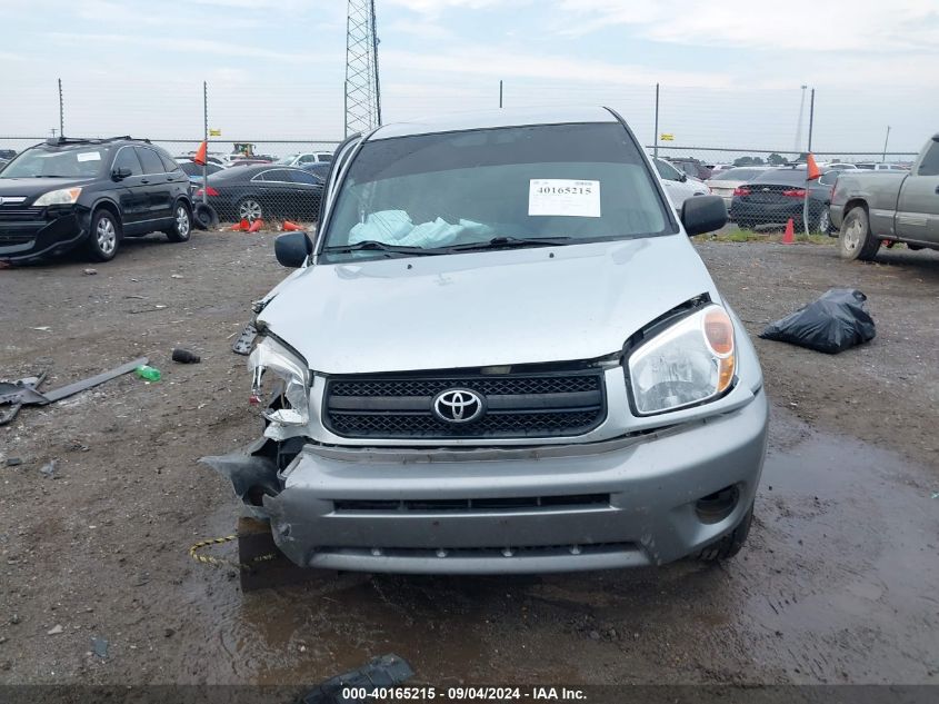 2004 Toyota Rav4 VIN: JTEGD20V740013940 Lot: 40165215