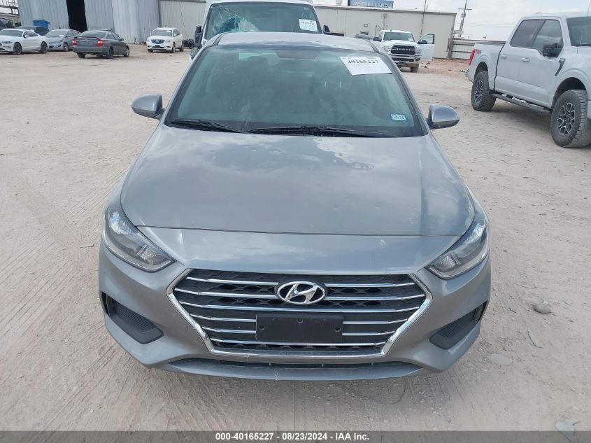 2022 Hyundai Accent Se VIN: 3KPC24A60NE175381 Lot: 40165227