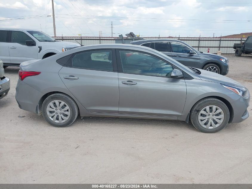 2022 Hyundai Accent Se VIN: 3KPC24A60NE175381 Lot: 40165227