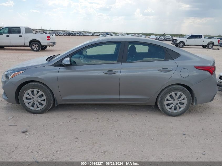 2022 Hyundai Accent Se VIN: 3KPC24A60NE175381 Lot: 40165227