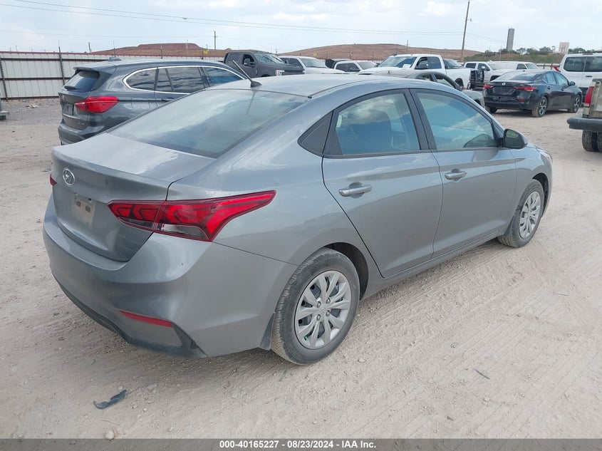 2022 HYUNDAI ACCENT 1.6L I-4 DI, DOHC, V(VIN: 3KPC24A60NE175381