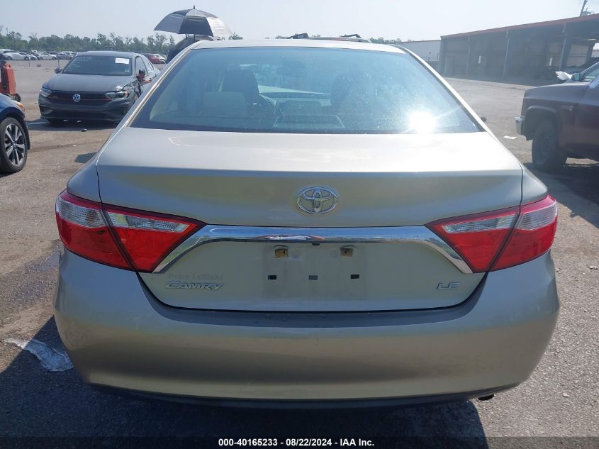 2015 Toyota Camry Le VIN: 4T1BF1FK4FU078817 Lot: 40165233