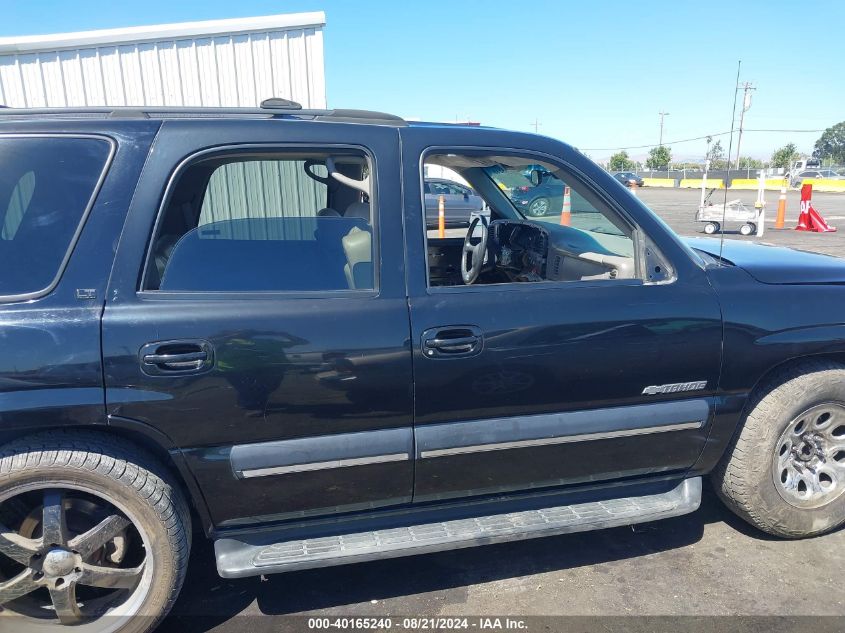 2001 Chevrolet Tahoe C1500 VIN: 1GNEC13T81R209306 Lot: 40165240