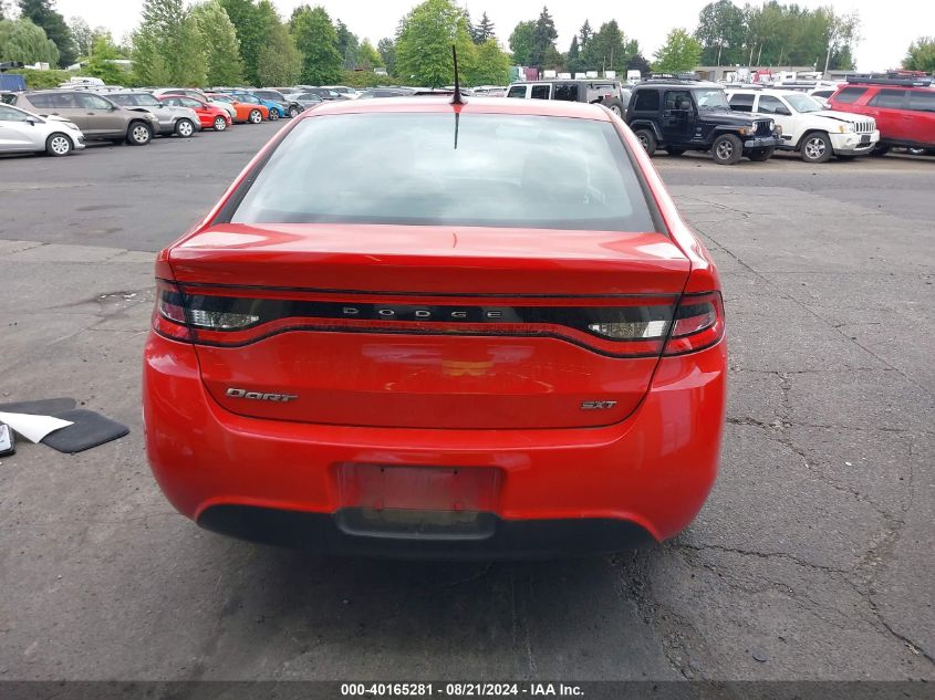 2016 Dodge Dart Sxt Sport VIN: 1C3CDFFA9GD814465 Lot: 40165281