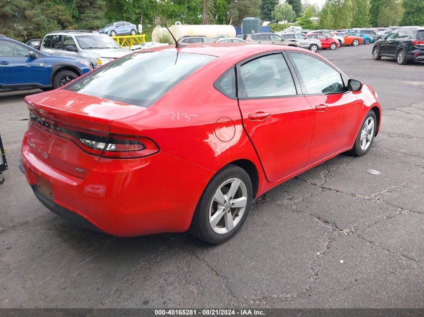 2016 Dodge Dart Sxt Sport VIN: 1C3CDFFA9GD814465 Lot: 40165281