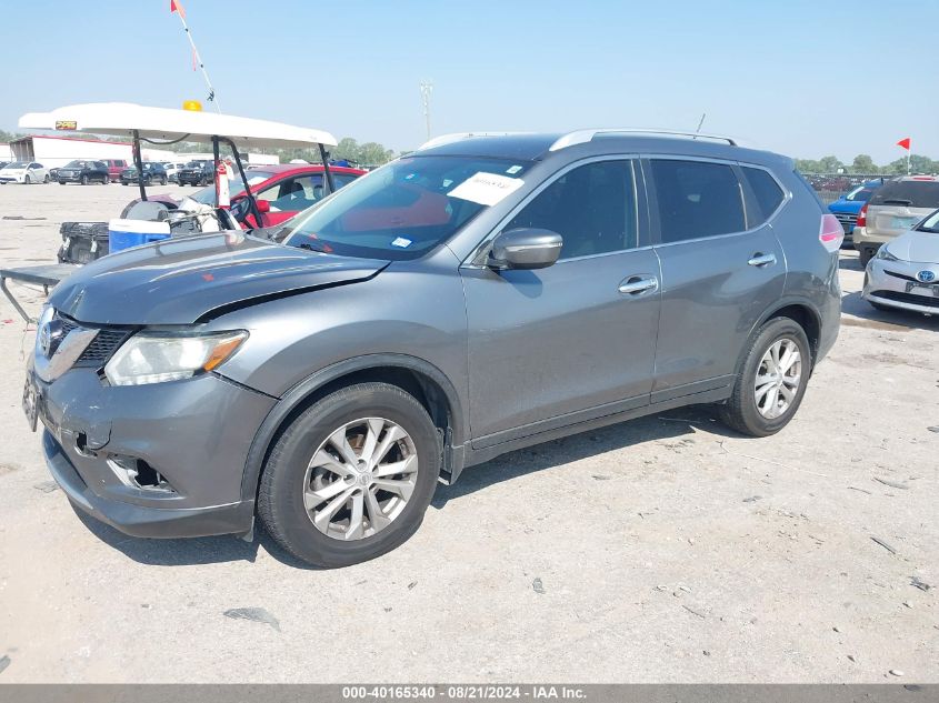 KNMAT2MT9FP550230 2015 NISSAN ROGUE - Image 2