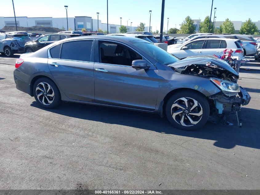 2016 Honda Accord Ex VIN: 1HGCR2F76GA162627 Lot: 40165361