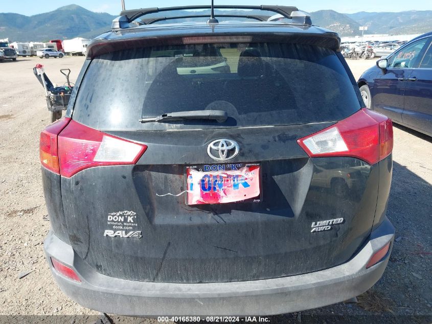 2014 Toyota Rav4 Limited VIN: 2T3DFREV6EW168575 Lot: 40165380