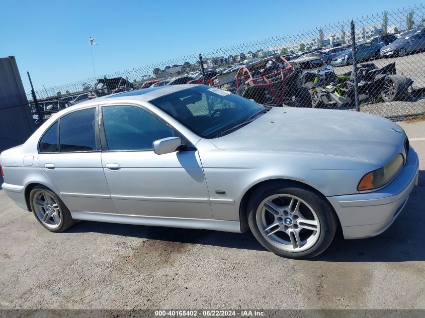 2002 BMW 540I VIN: WBADN53482GF70028 Lot: 40165402