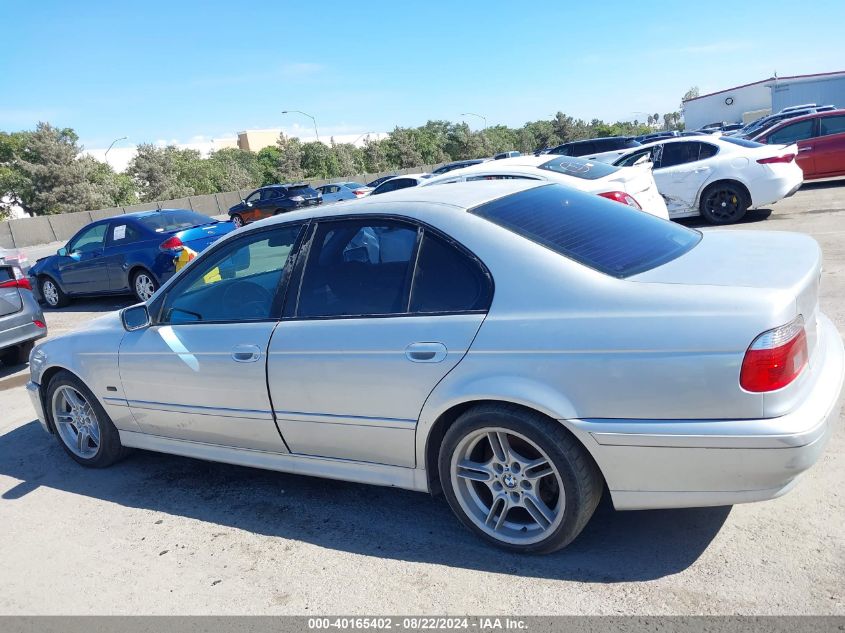 2002 BMW 540I VIN: WBADN53482GF70028 Lot: 40165402