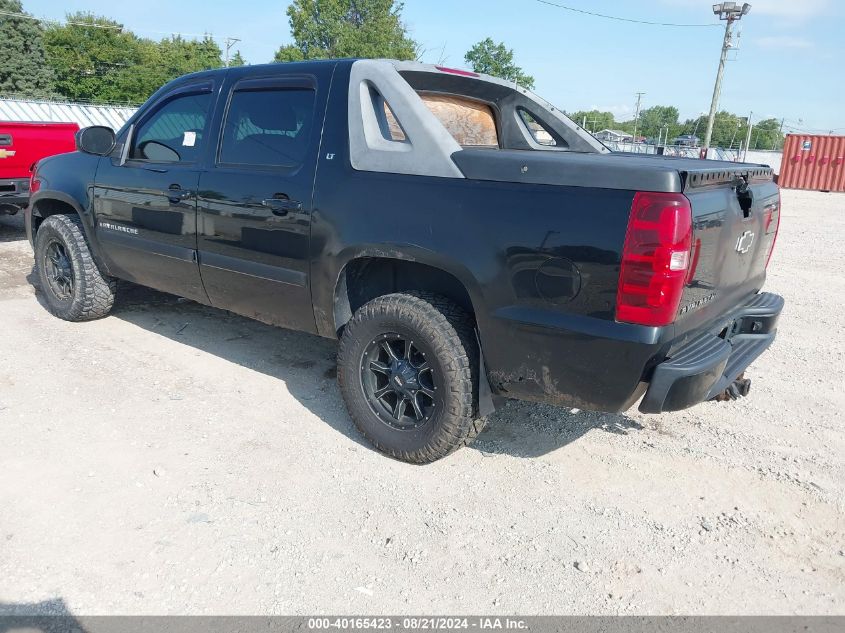 2007 Chevrolet Avalanche 1500 Lt VIN: 3GNFK12337G128196 Lot: 40165423