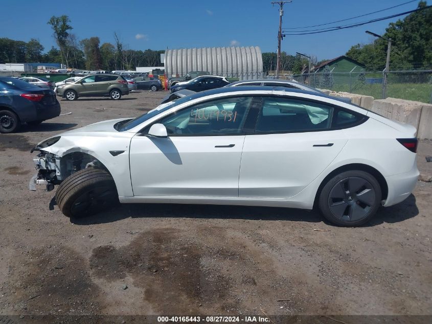 2023 Tesla Model 3 Rear-Wheel Drive VIN: 5YJ3E1EA0PF505151 Lot: 40165443