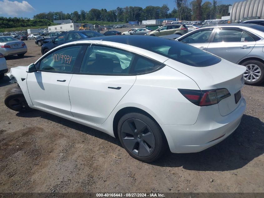 VIN 5YJ3E1EA0PF505151 2023 Tesla Model 3, Rear-Whee... no.3