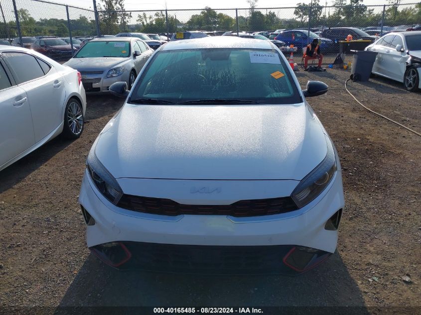 2022 Kia Forte Gt-Line VIN: 3KPF54AD0NE496873 Lot: 40165485