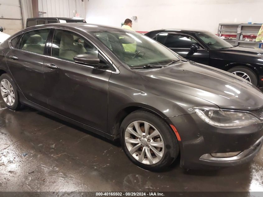 2015 Chrysler 200 C VIN: 1C3CCCCB7FN757674 Lot: 40165502