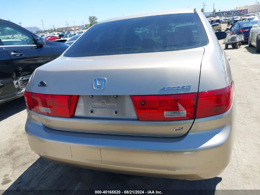 2005 Honda Accord 2.4 Lx VIN: 1HGCM56485A181196 Lot: 40165520