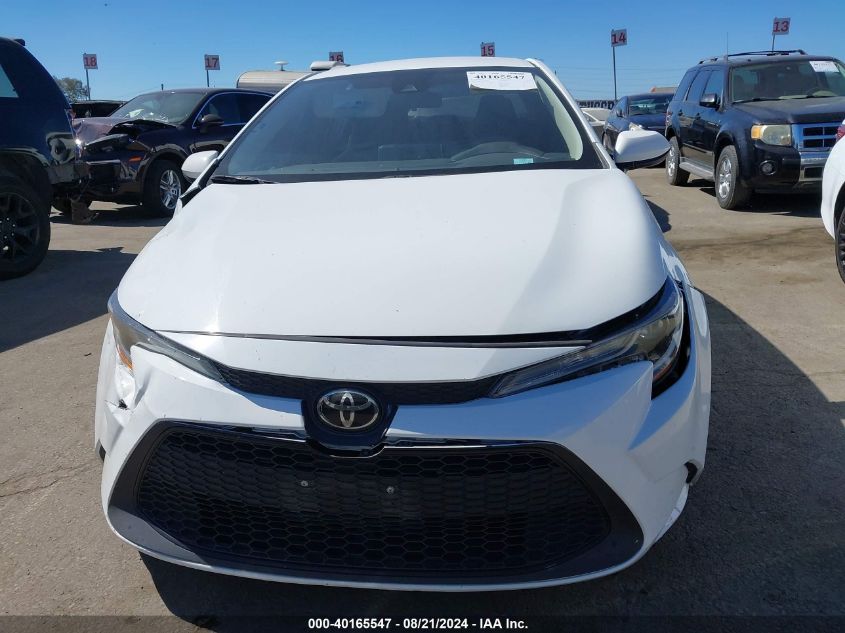 2020 Toyota Corolla Le VIN: 5YFEPRAE8LP106285 Lot: 40165547