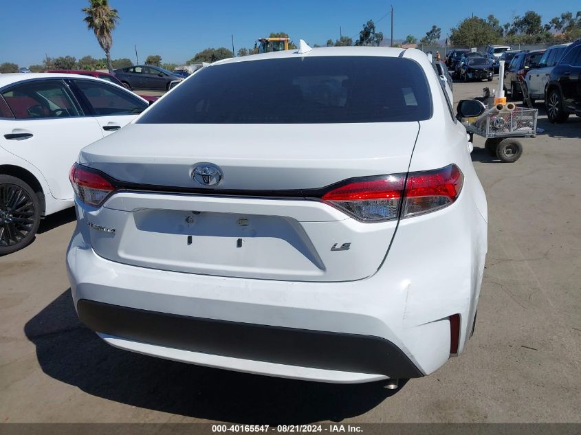 2020 Toyota Corolla Le VIN: 5YFEPRAE8LP106285 Lot: 40165547