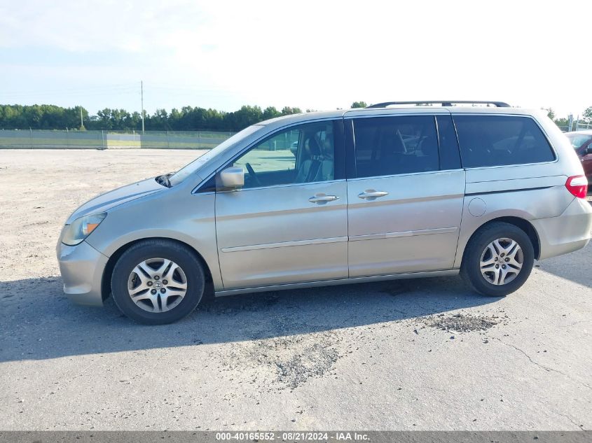 2006 Honda Odyssey Ex-L VIN: 5FNRL38776B039437 Lot: 40165552