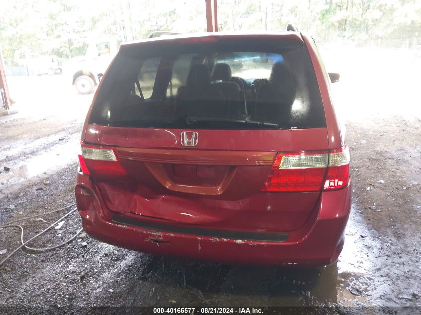 2006 Honda Odyssey Ex VIN: 5FNRL38456B432732 Lot: 40165577