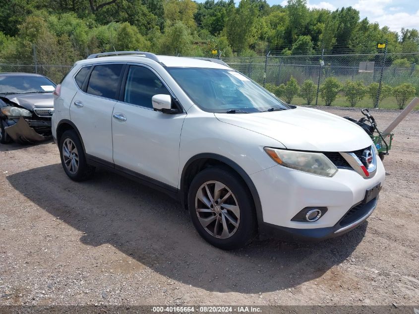 2014 Nissan Rogue Sl VIN: 5N1AT2MV7EC841635 Lot: 40165664