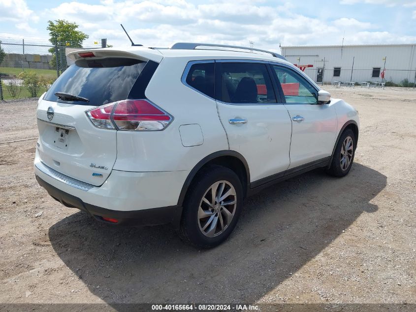 2014 Nissan Rogue Sl VIN: 5N1AT2MV7EC841635 Lot: 40165664